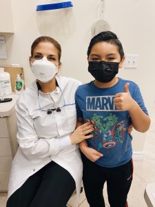 Doctor with a patient